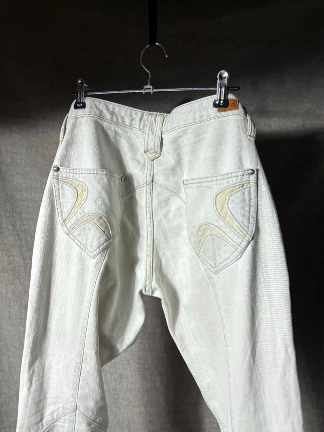NICOLE CLUB FOR MEN White Denim Pants 상품이미지8