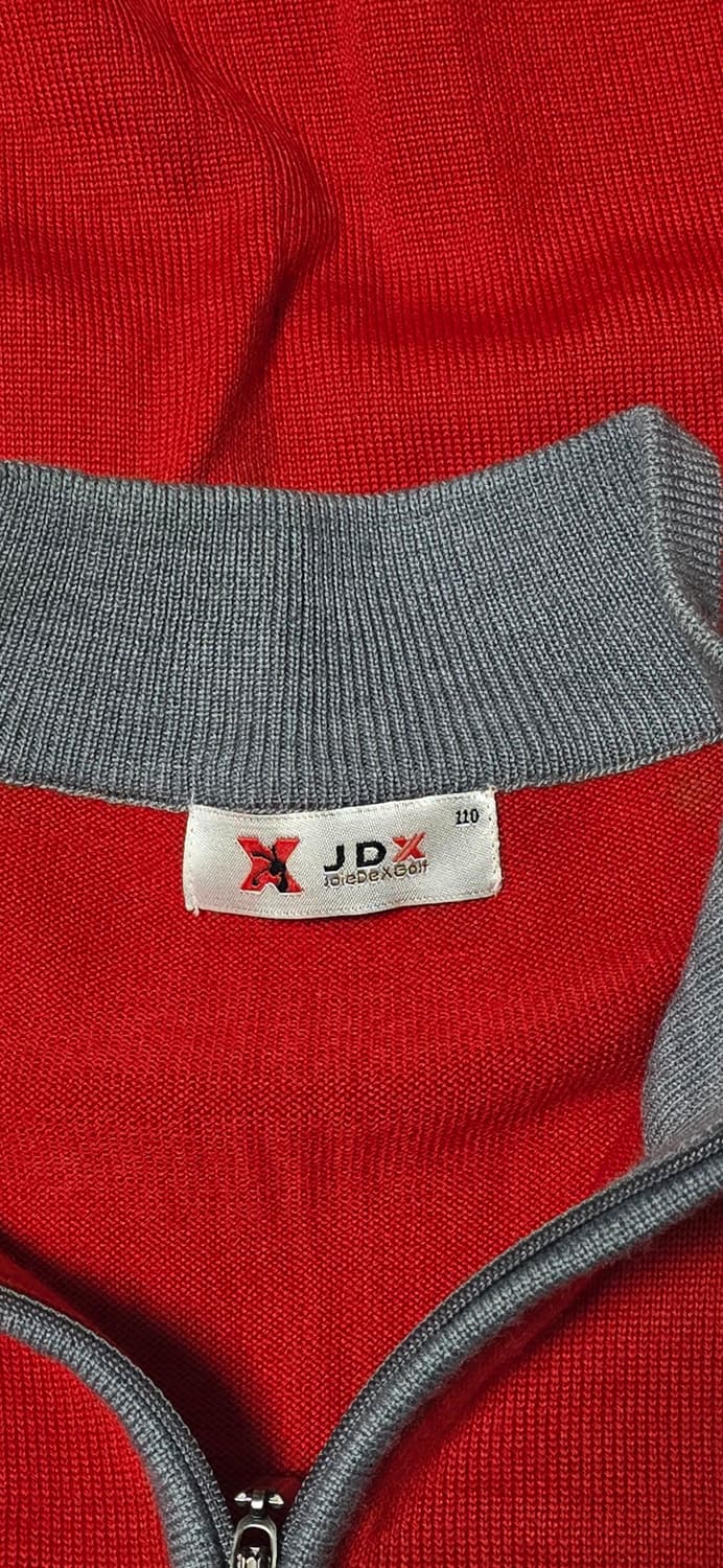 JDX 골프 남성 하프집업 니트 105 상품이미지3