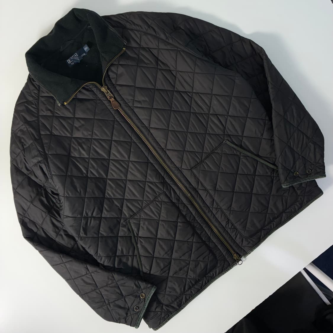 Polo  폴로 랄프로렌 투웨이 블랙 퀼팅 패딩 자켓 상품이미지2