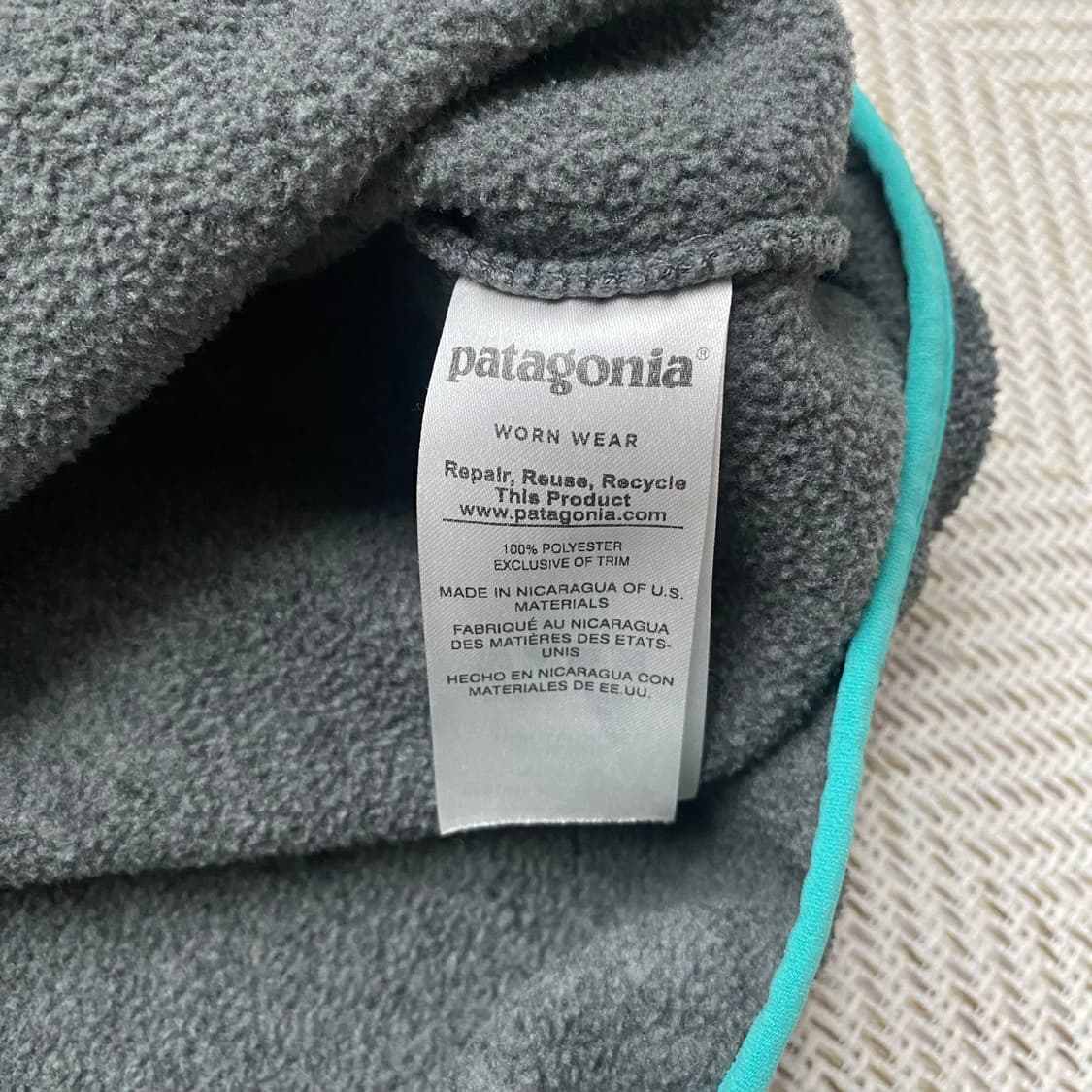 파타고니아 신칠라 니켈민트 S (유니섹스) 상품이미지7