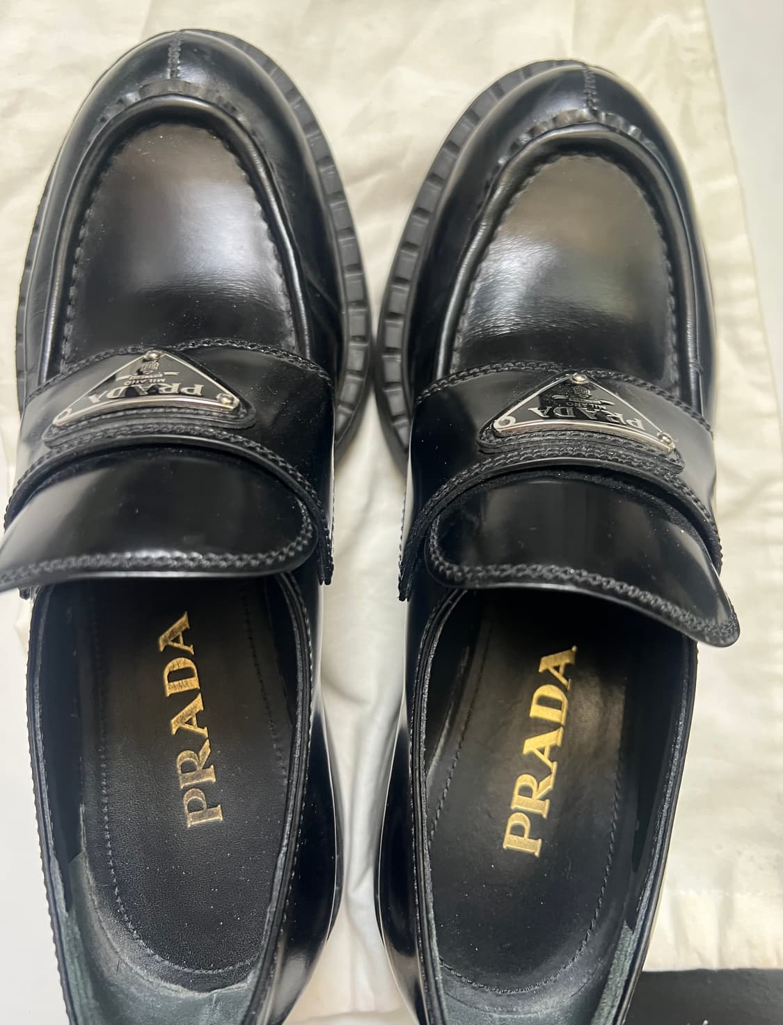 프라다 브러시드 로퍼 235사이즈 (6.5) 상품이미지3