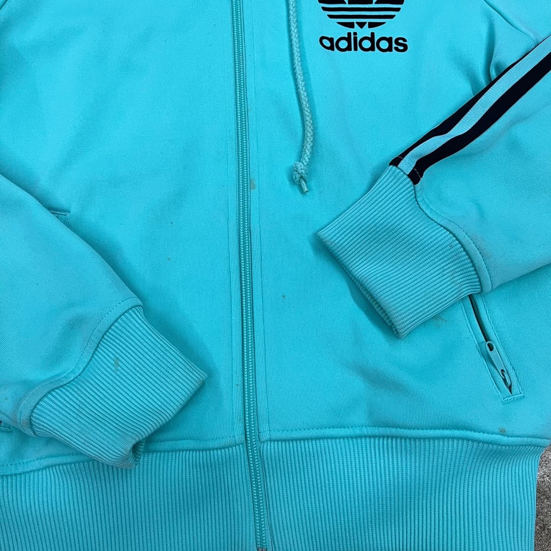 아디다스 민트 후플 플락 후드집업 져지 트랙탑 90 상품이미지10