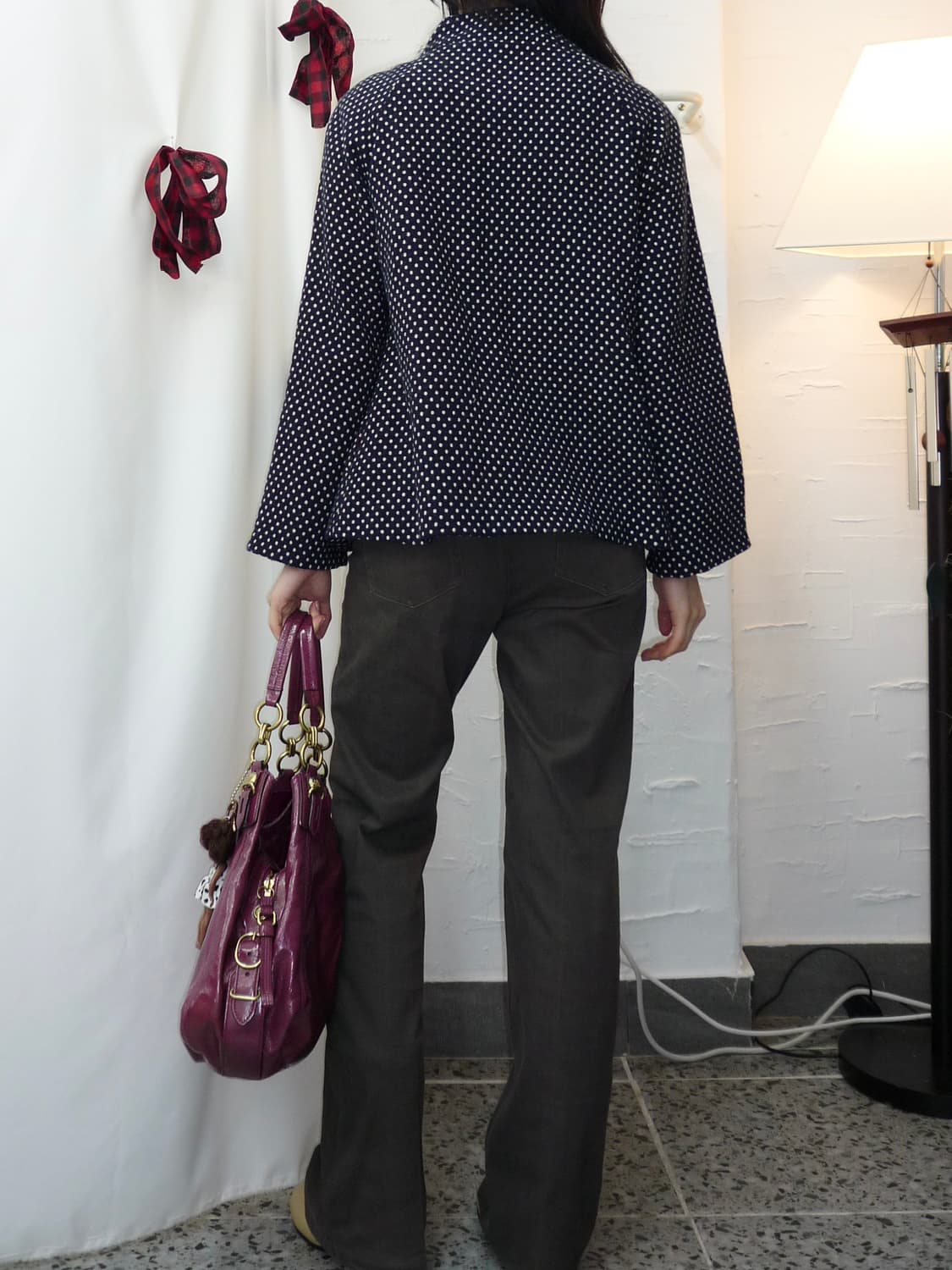 midnight dot coat 상품이미지4