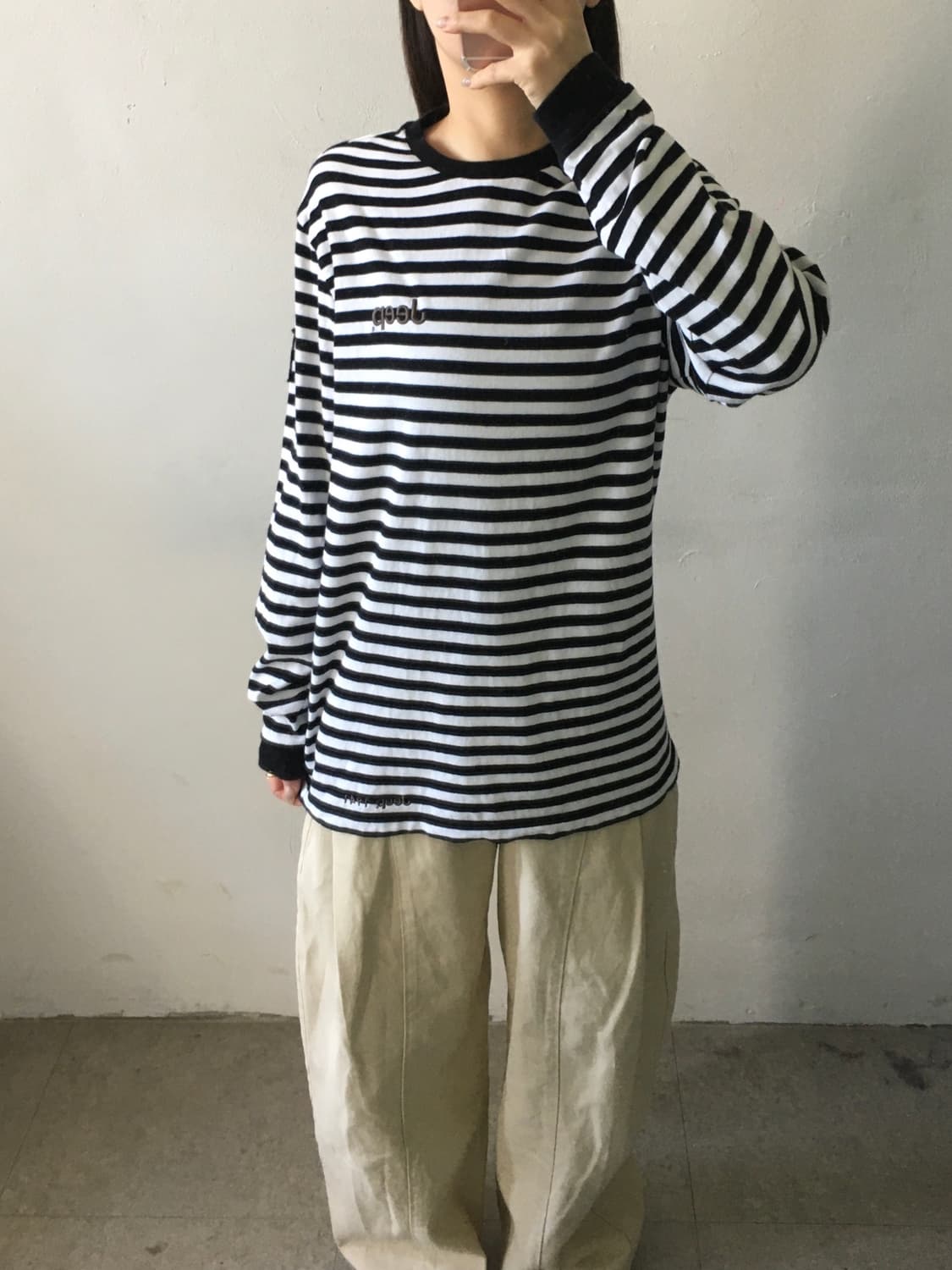 지프 단가라 롱슬리브 상품이미지1