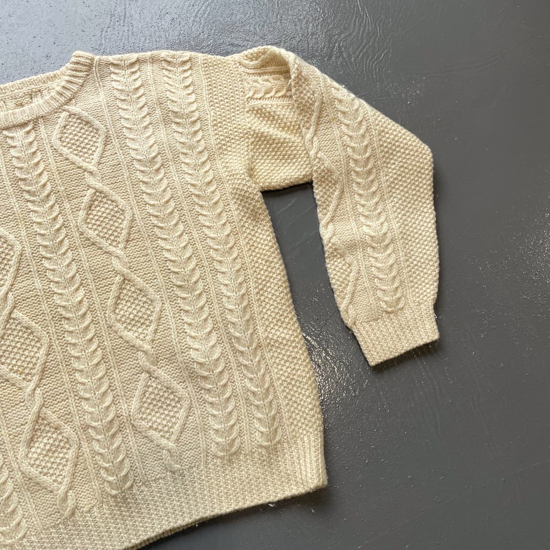 빈티지 피셔맨 울 스웨터 상품이미지3