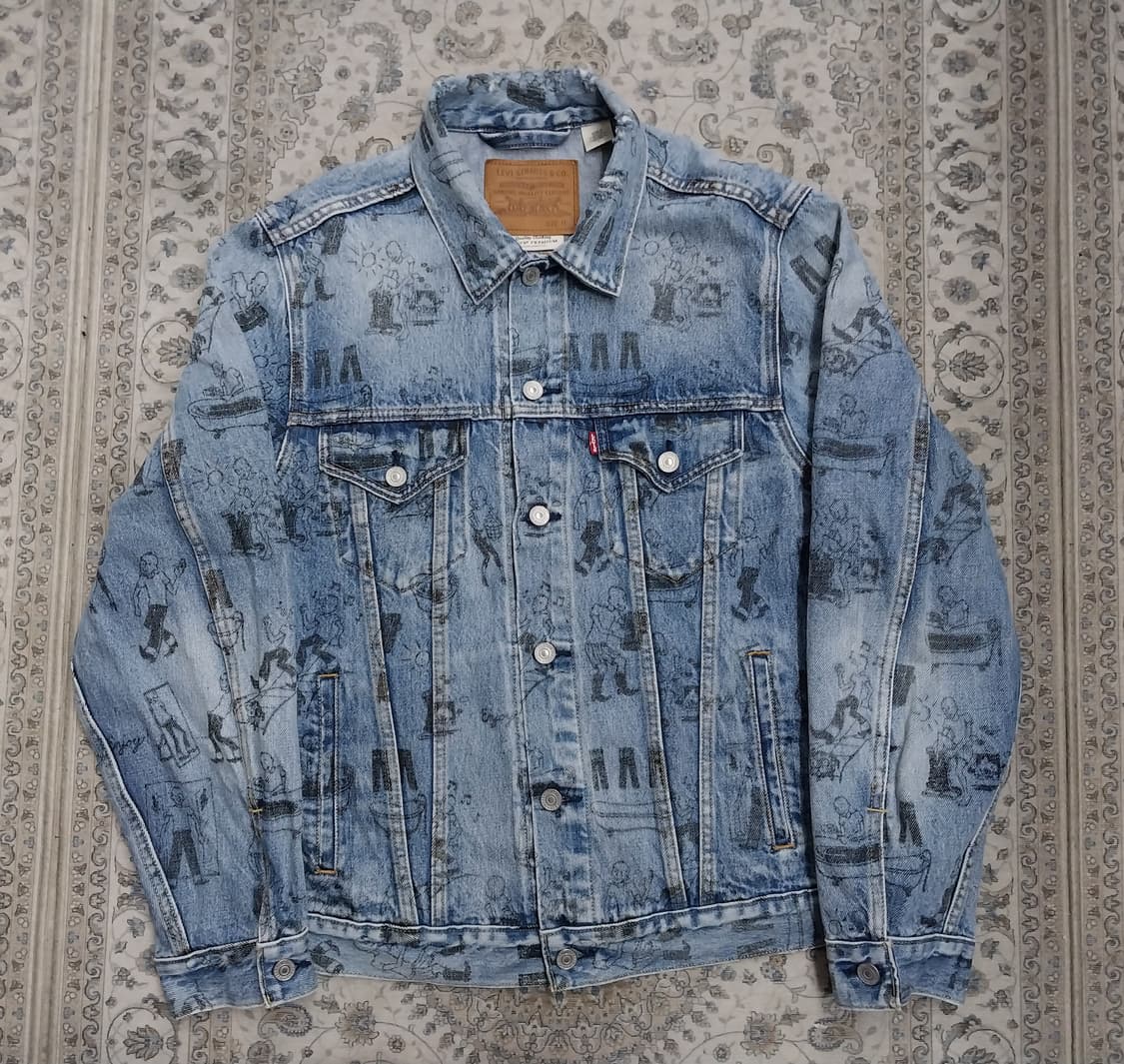 리바이스 501  147주년 기념 데님자켓 M 상품이미지1