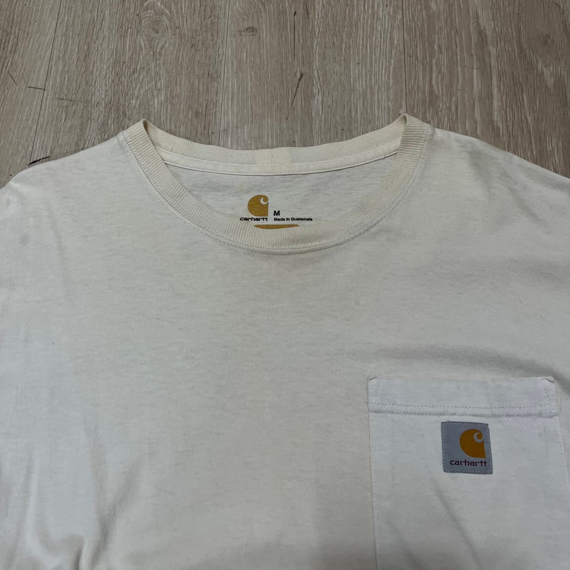 칼하트 루즈핏 헤비웨이트 포켓 반팔티 M/95 상품이미지2