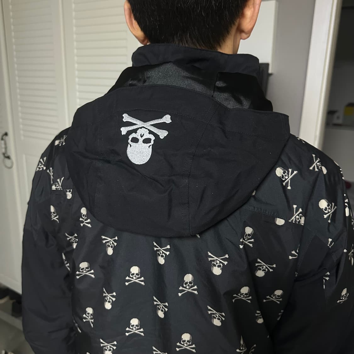 마스터마인드X버튼 스노보드 웨어 재킷,상의 고어텍스 블랙 상품이미지6