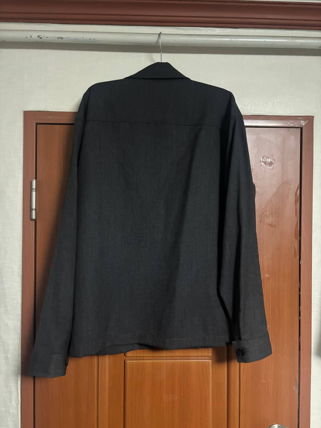 [46]MASU 24FW STUD SHIRT GREY 상품이미지3