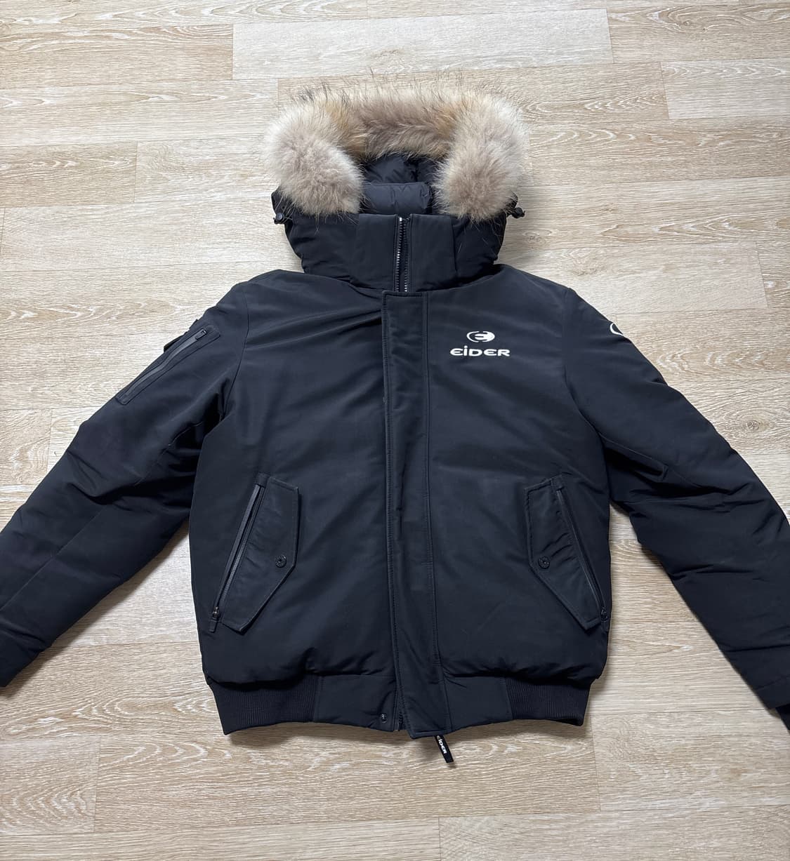 아이더 구스다운 블랙 상품이미지1