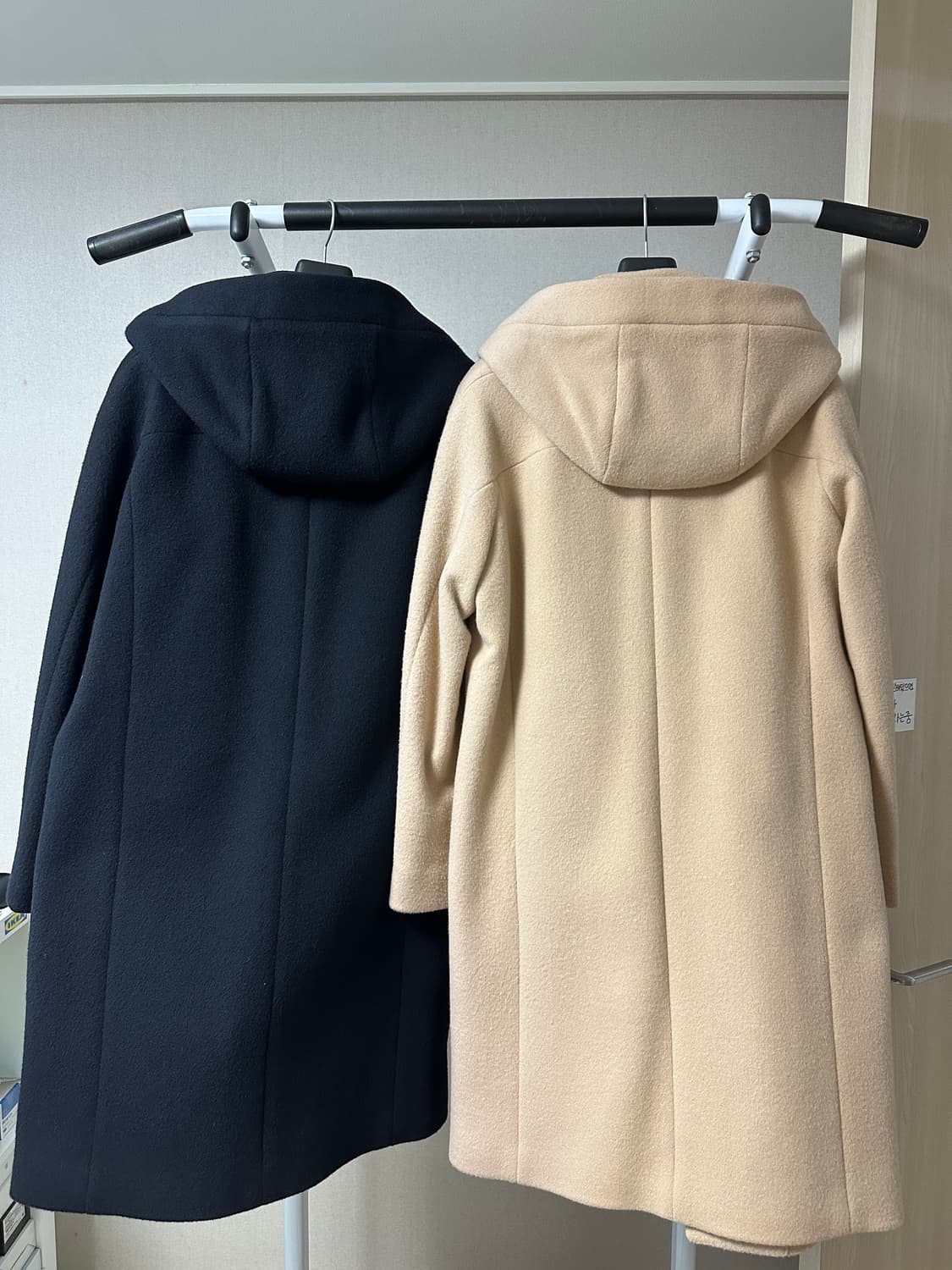 지오지아 후드코트 95 다크네이비 베이지 (1벌당 가격) 상품이미지3