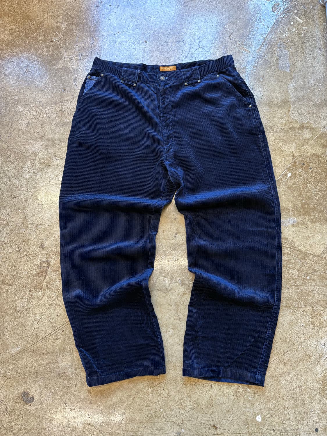 90s 란셀 LANCEL 와이드 코듀로이 팬츠 상품이미지2