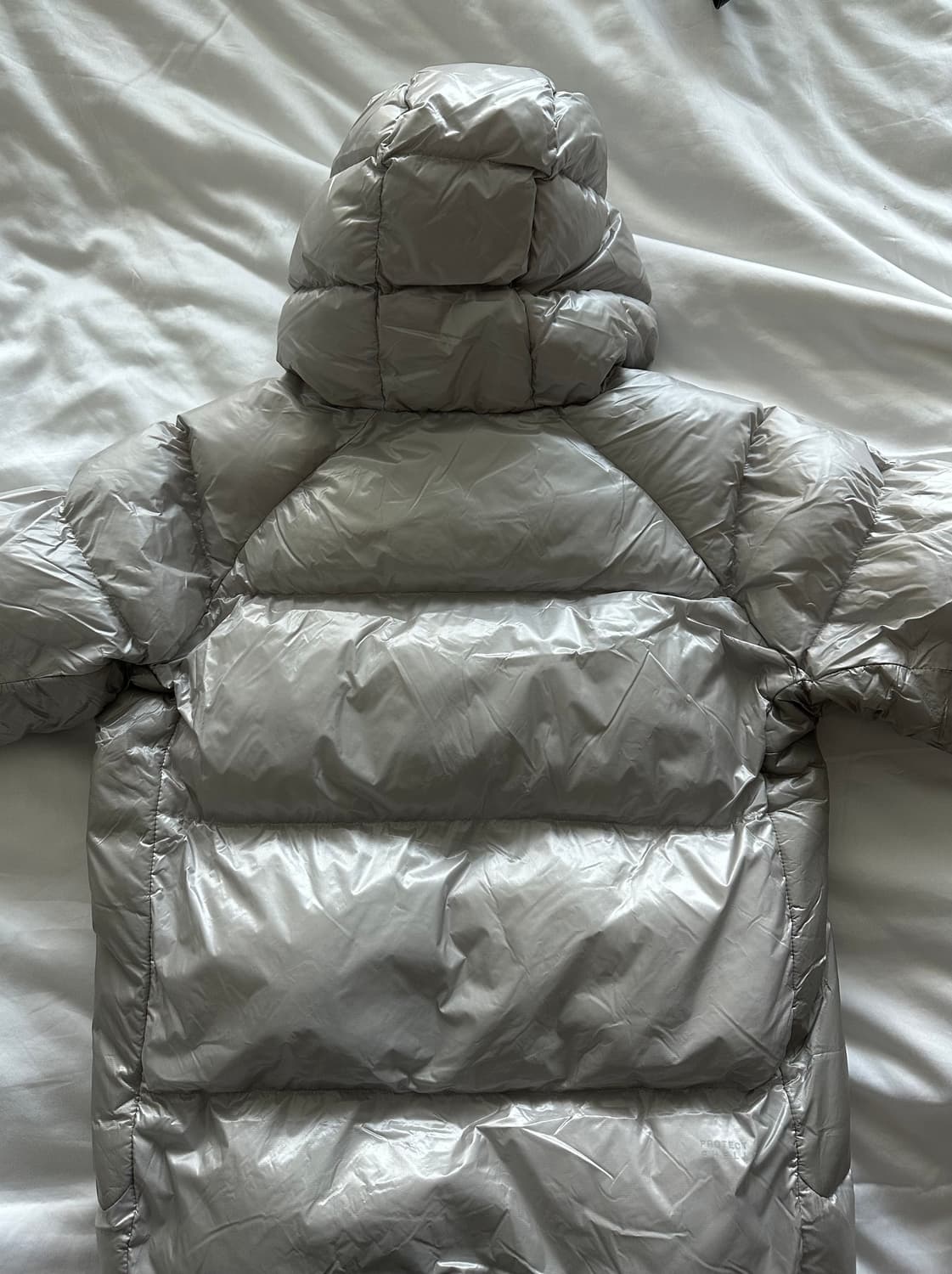 무신사 스탠다드 탱커 무브 패딩 자켓 (라이트 그레이/M) 상품이미지4