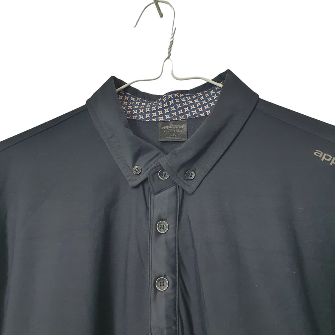 (3XL 115) 남성 애플라인드 기능성 카라 긴팔티  상품이미지3