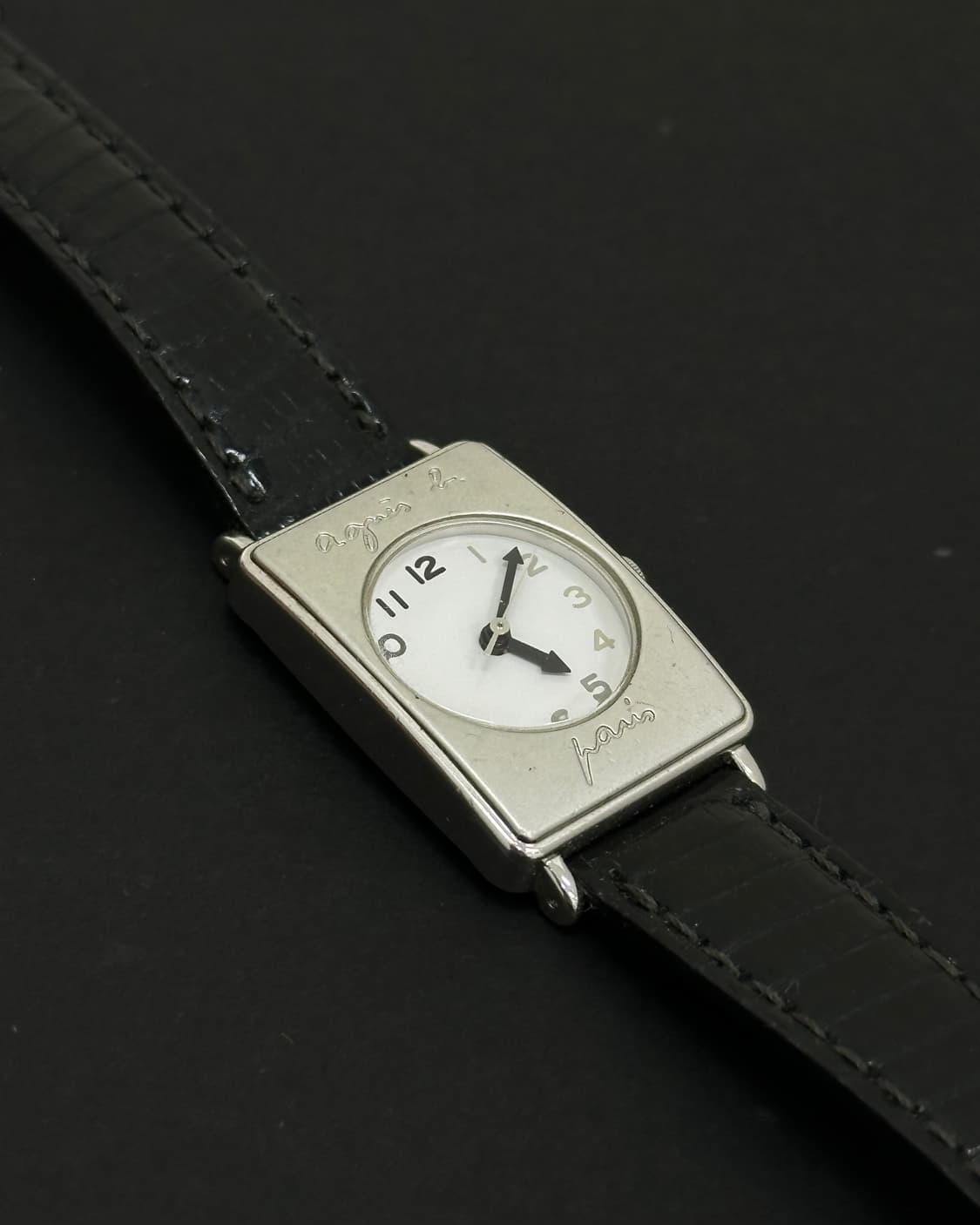 아네스베 렉탱귤러 쿼츠 시계 상품이미지5