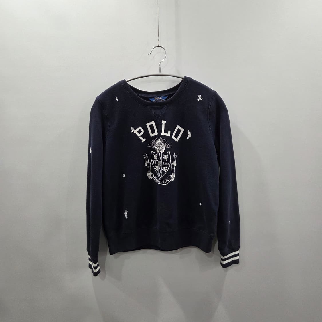 폴로랄프로렌 보이즈 프린팅로고 멀티자수 맨투맨 XL/16  상품이미지1