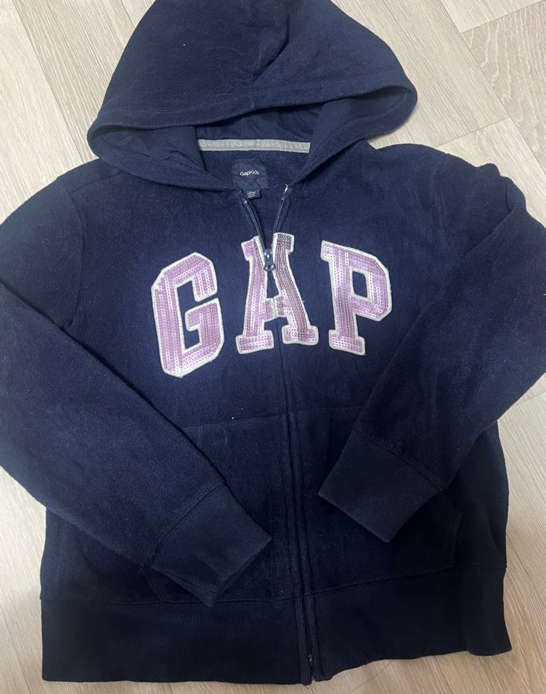 GAP 대대장템 슬림핏후드집업 상품이미지1