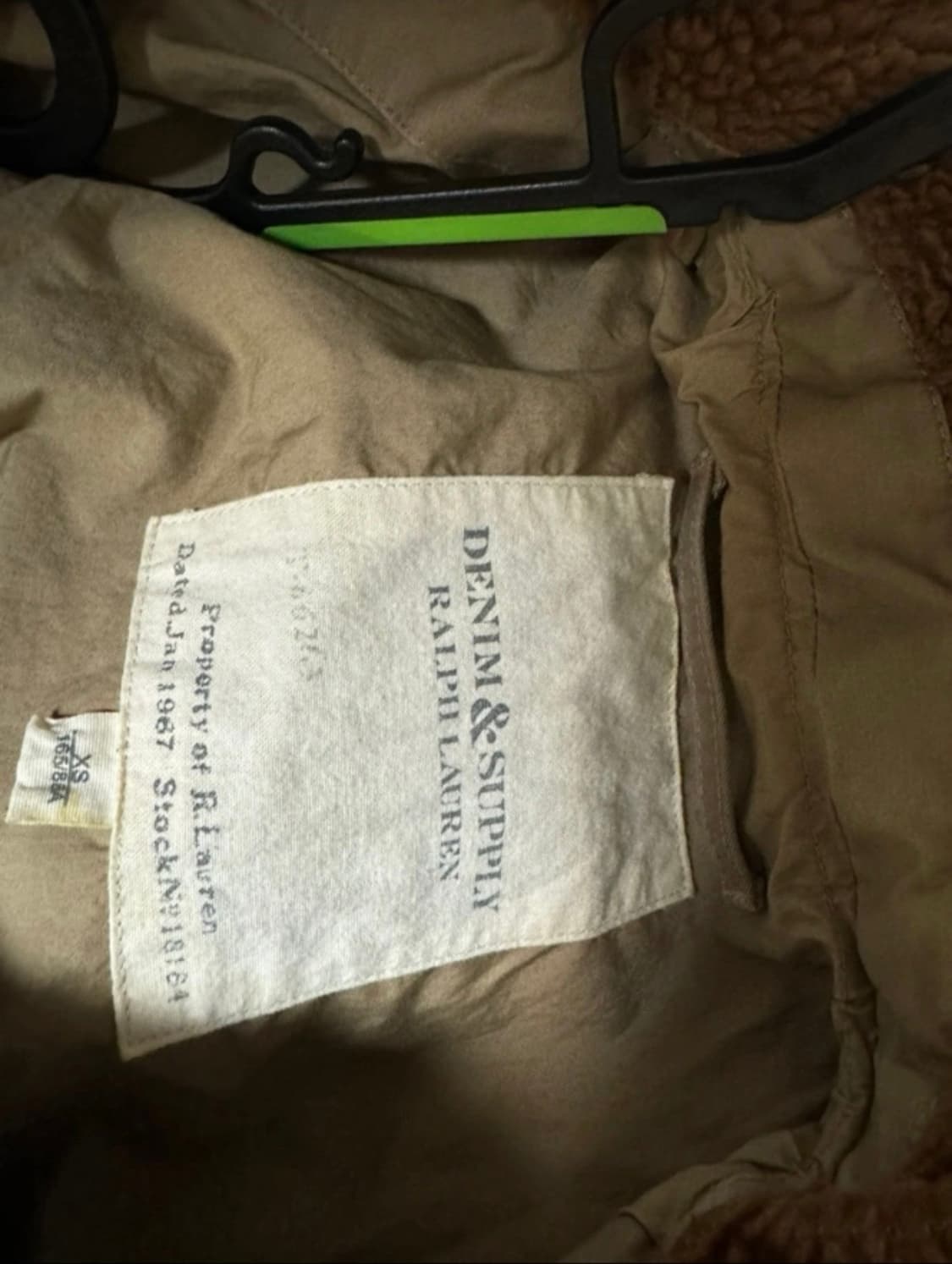 폴로랄프로렌 데님앤서플라이 항공점퍼 s 상품이미지2