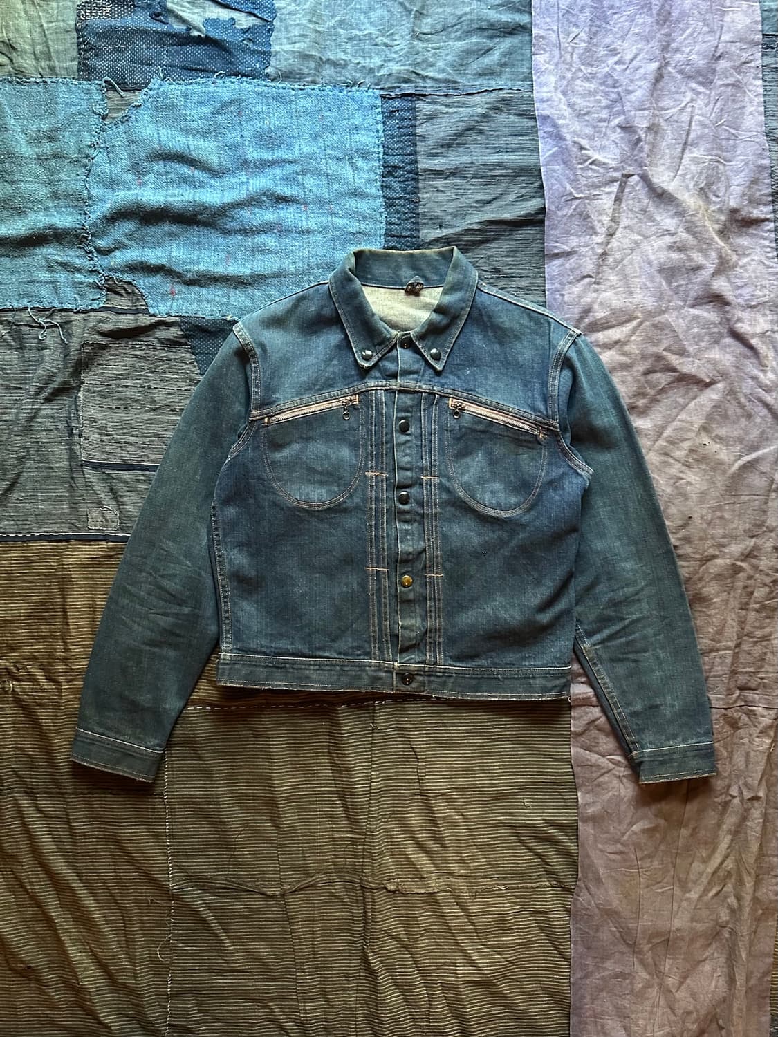 60s USA Sears 빈티지 시어스 2세대 데님 자켓 rrl 상품이미지1