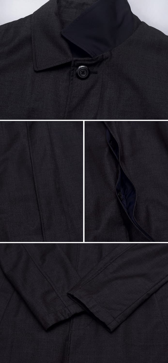 DKNY 디테처블 라이너 퓨어울 카코트 자켓 (US 42 / 100+) 상품이미지9