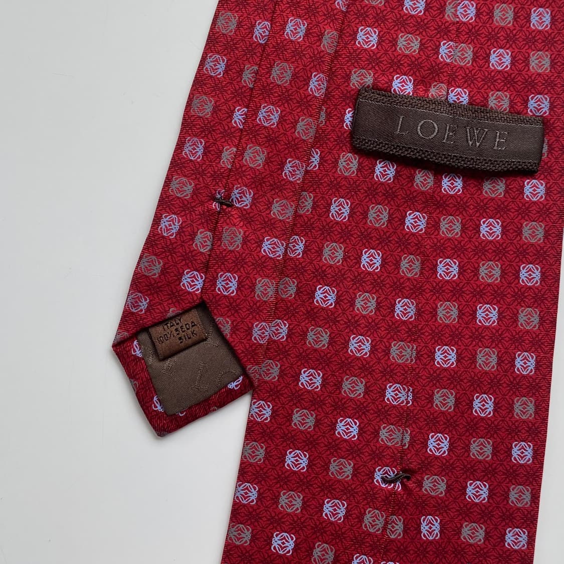 최상급 신형라벨 로에베(LOEWE) 모노그램 정품 명품넥타이 상품이미지6