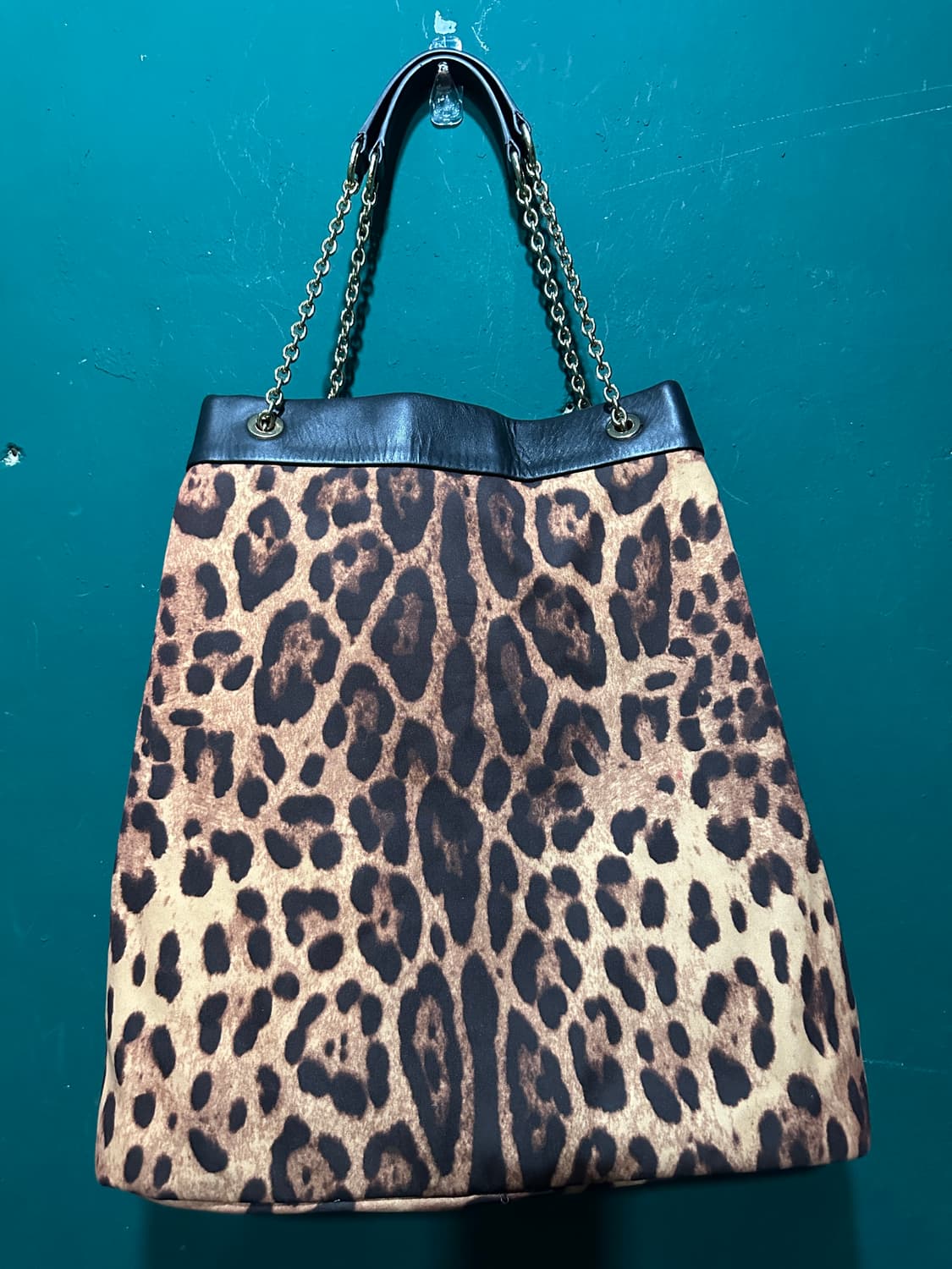 돌체앤가바나 레오파드 체인 숄더백 상품이미지5