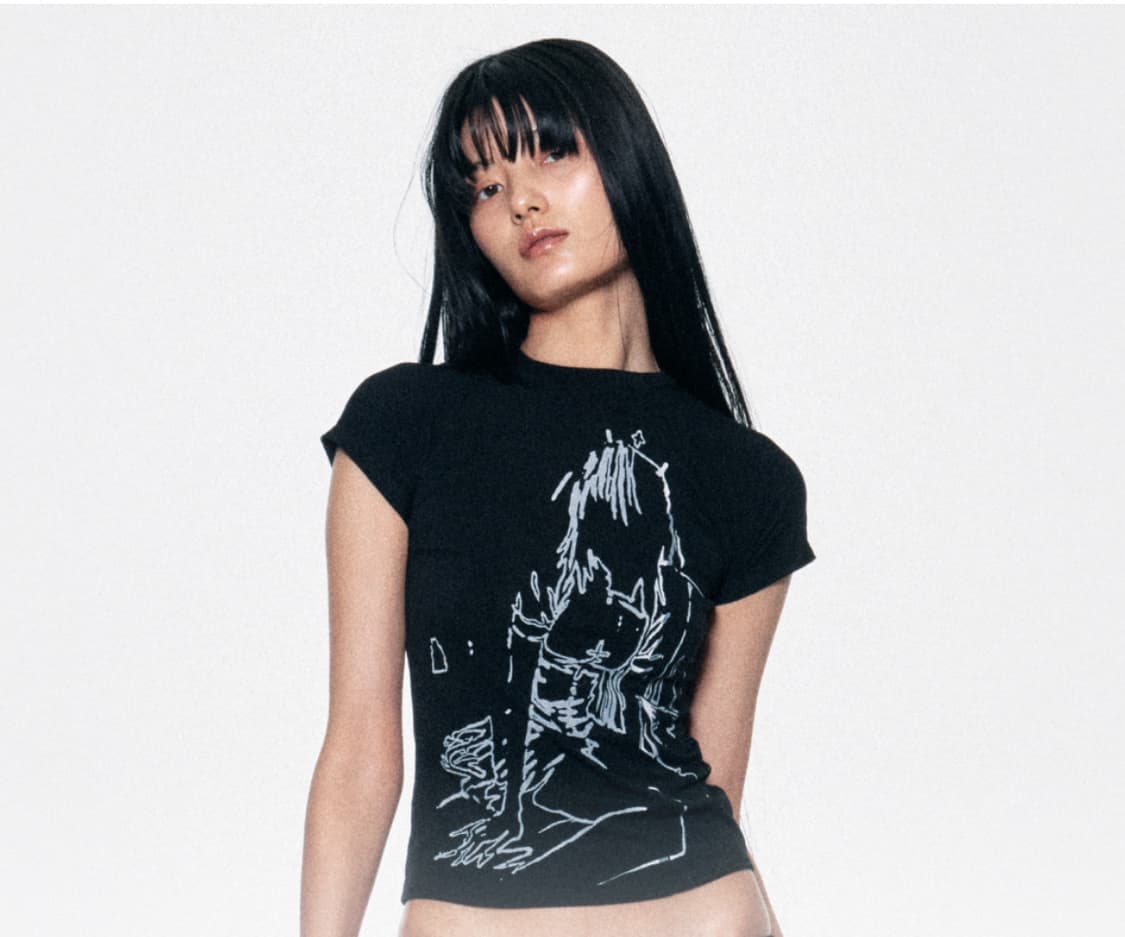 본네 아일렛 탑 블랙 판매합니다. bonnae black top 상품이미지1