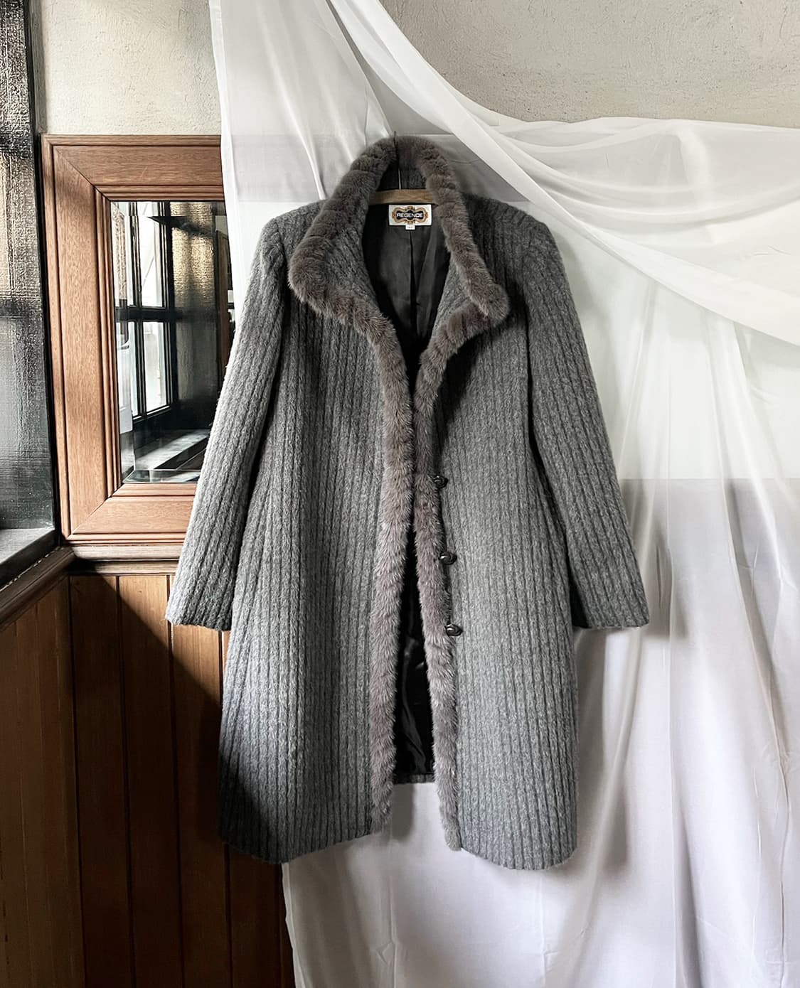 REGENCE angora long coat 상품이미지7
