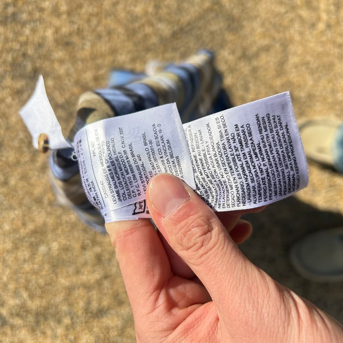 리바이스 웨스턴 화이트 라벨 체크 셔츠 상품이미지5