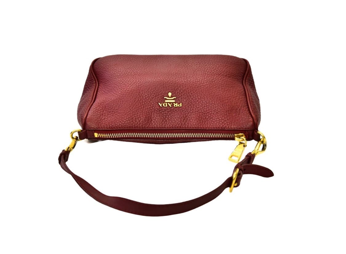 프라다 비텔로 다이노 레드 숄더백 (정품) 상품이미지9