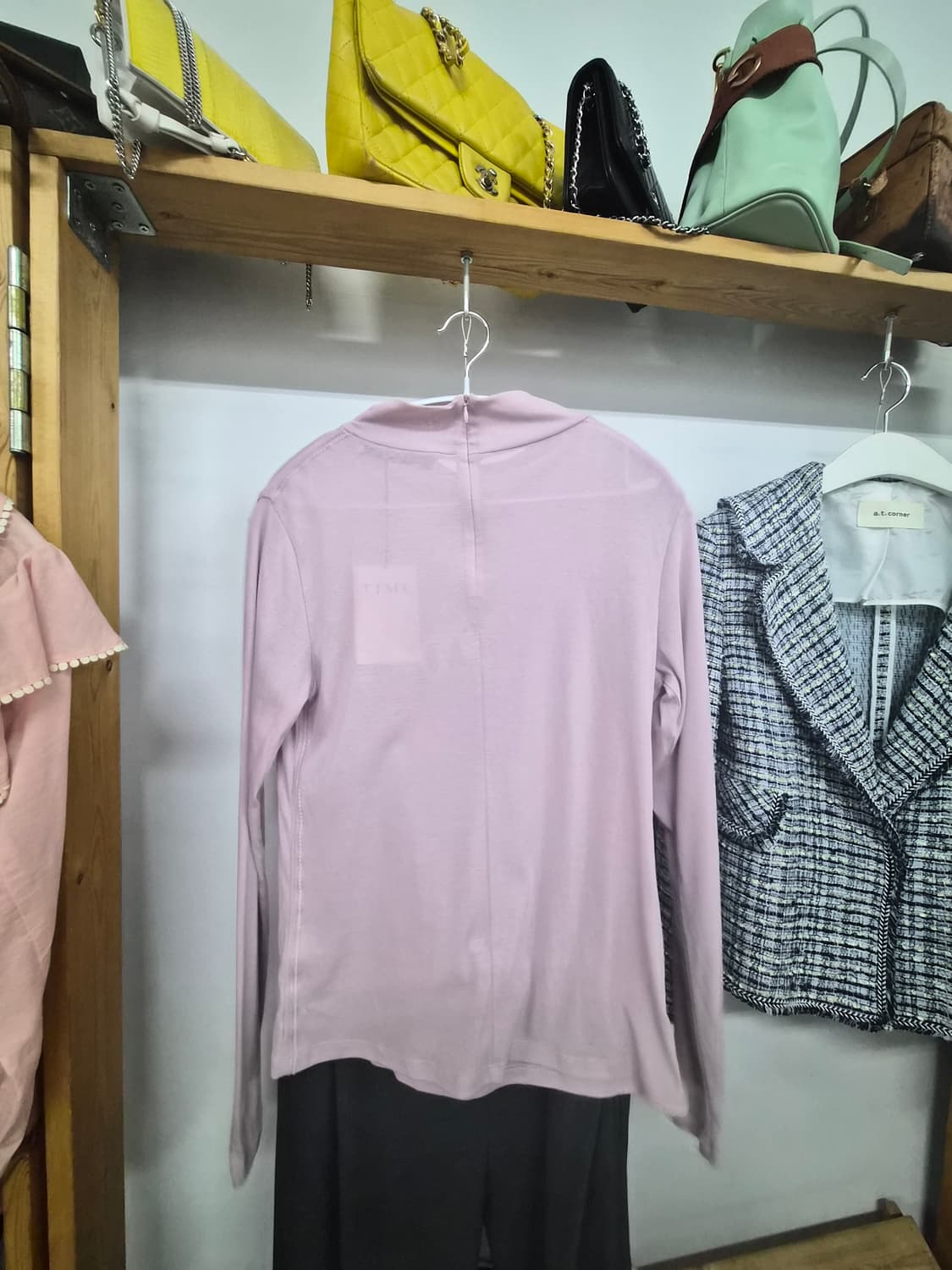 타임 스판 실크코튼 티 상품이미지6