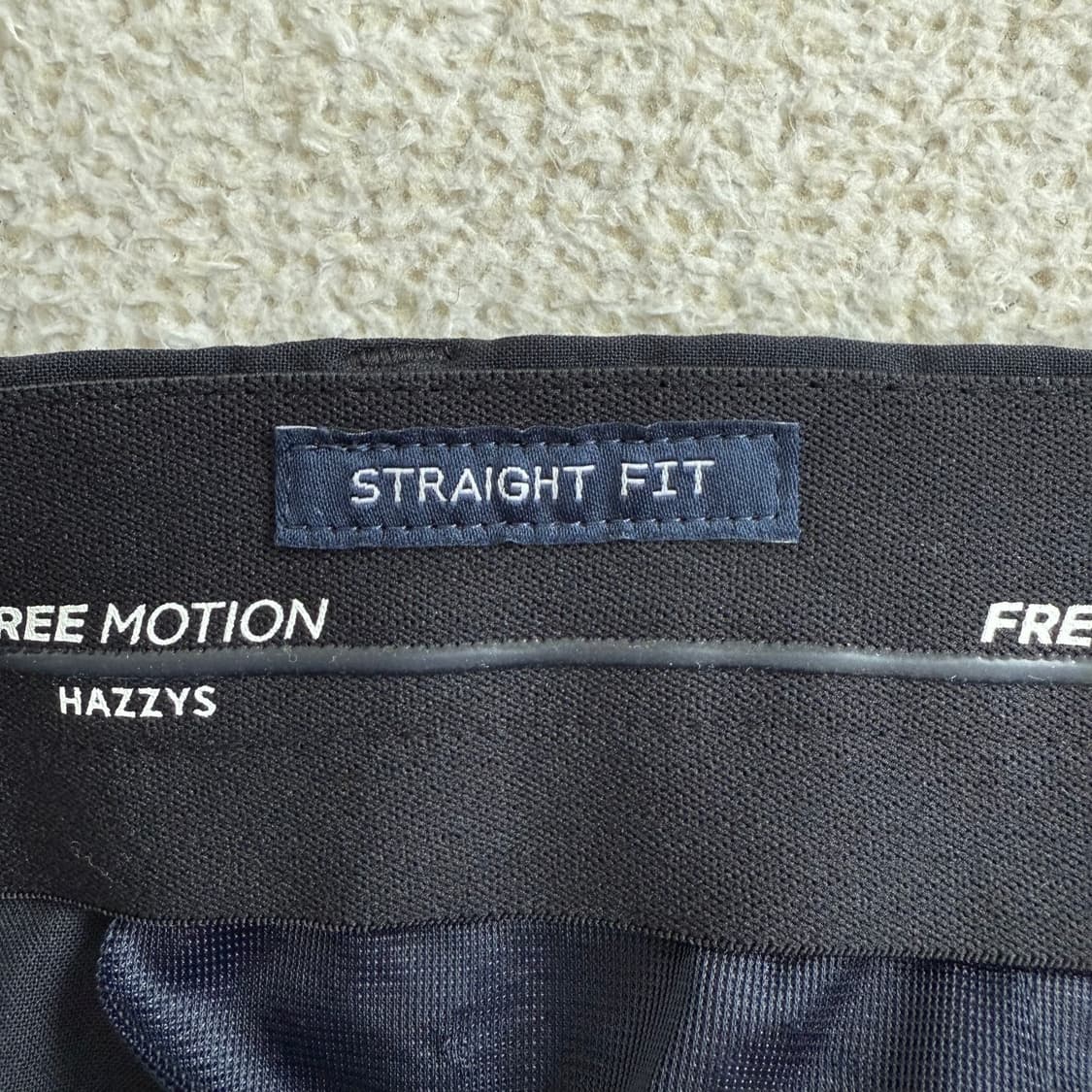 [84] 헤지스 남성 스트레이트핏 울혼방 팬츠 슬랙스 바지 3742 상품이미지4