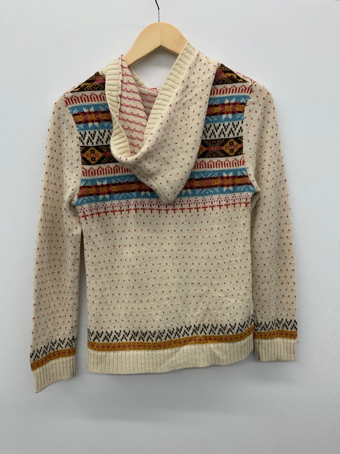 모리 노르딕 후드 가디건 상품이미지7