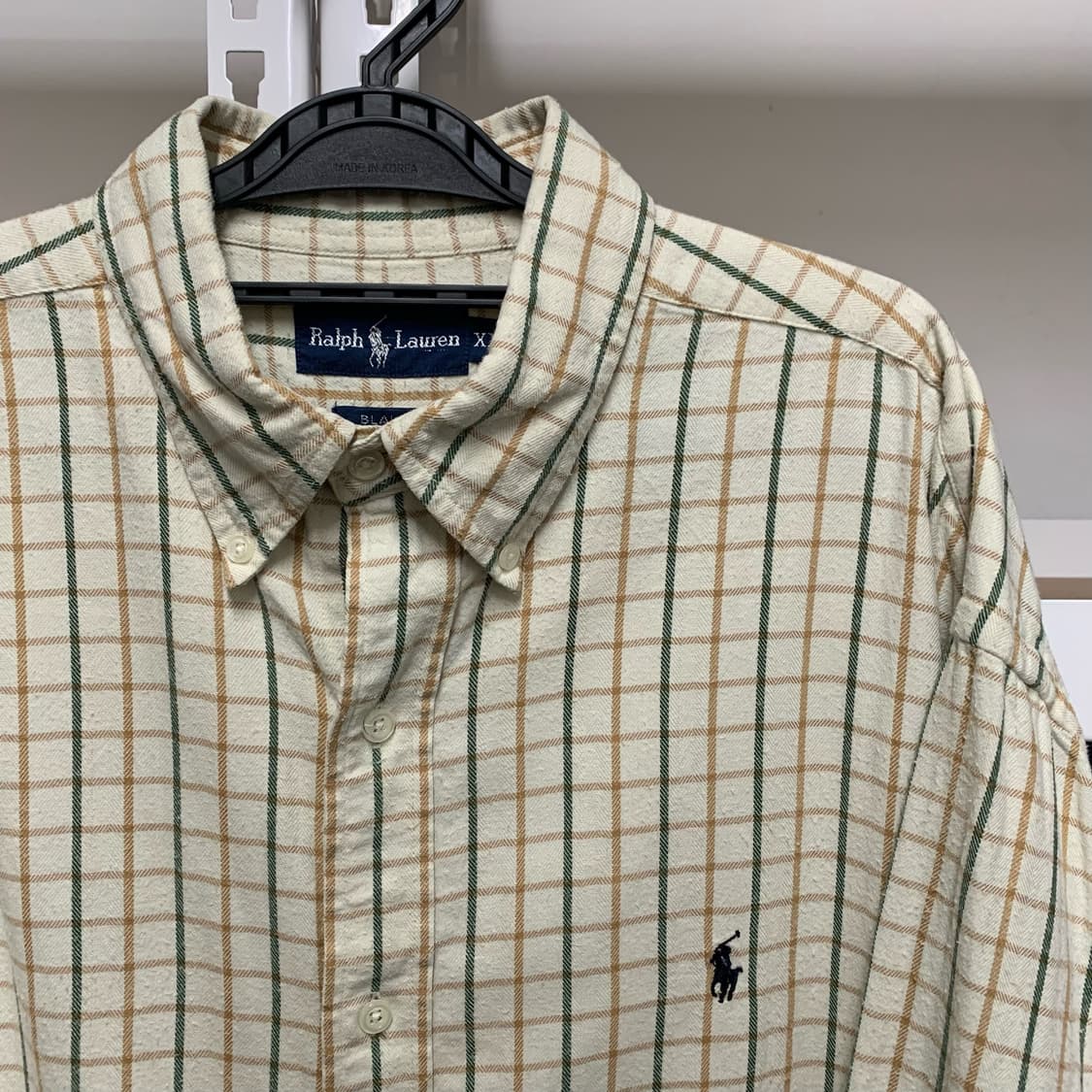 [2XL] 폴로 랄프로렌 윈도우페인체크 코튼셔츠 상품이미지1