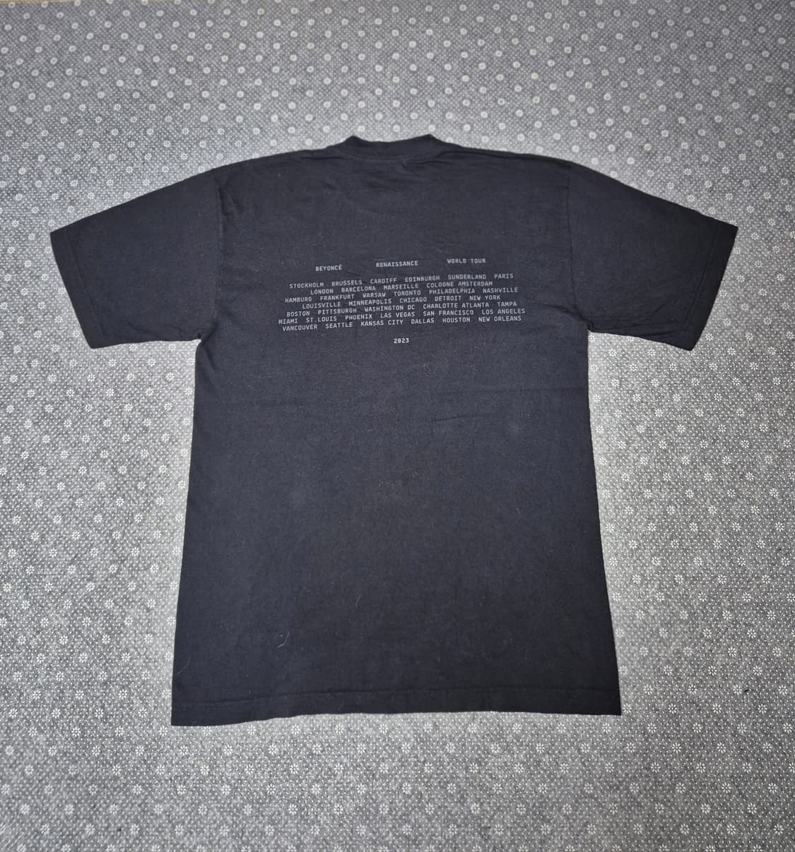 [M,실측L] 23년 비욘세 르네상스 월드투어 정식 굿즈 상품이미지3