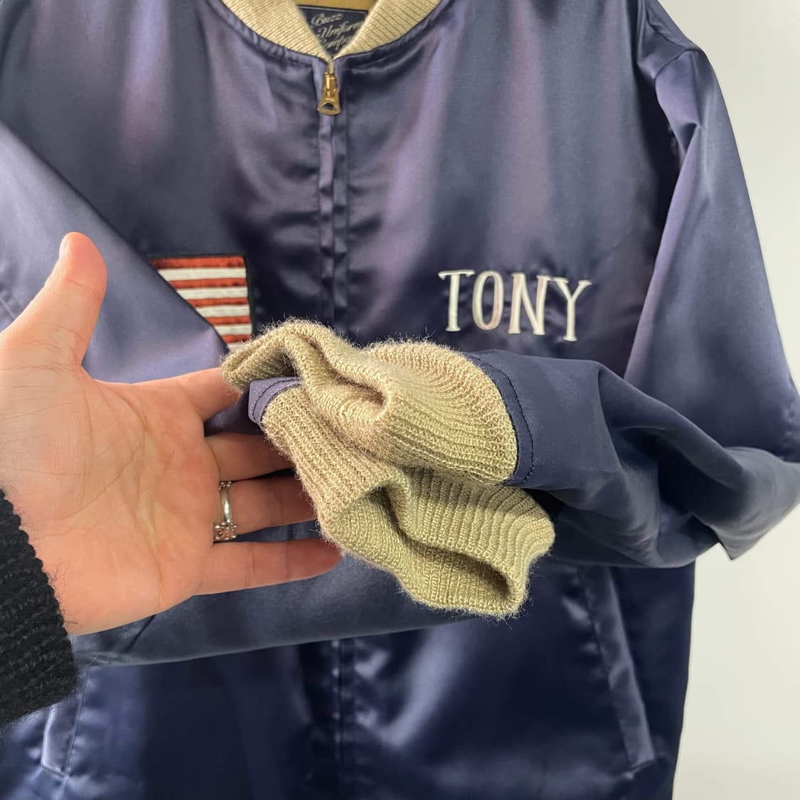 버즈릭슨 새틴 투어자켓 상품이미지6