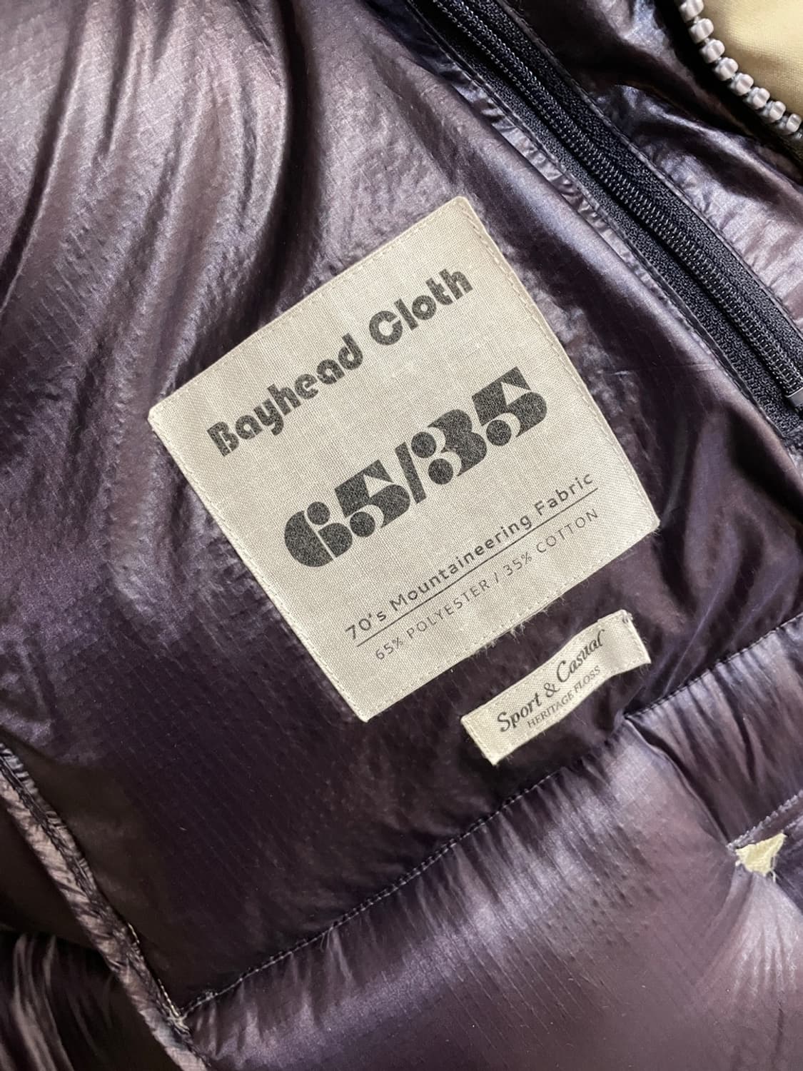 헤리티지플로스 70s 베이헤드 클로스 파카 상품이미지7