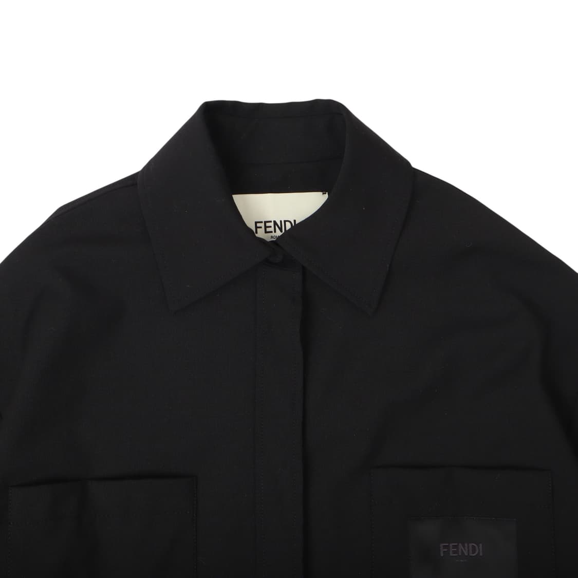 펜디 로마 포켓 로고 셔츠 자켓 상품이미지2