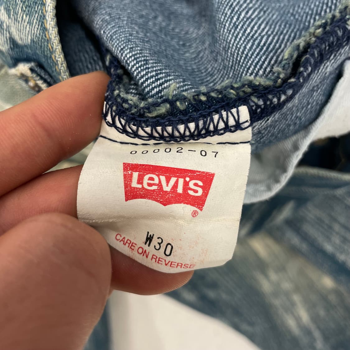 Levi’s 블리치드 워시드 엔지니어드 진 상품이미지7