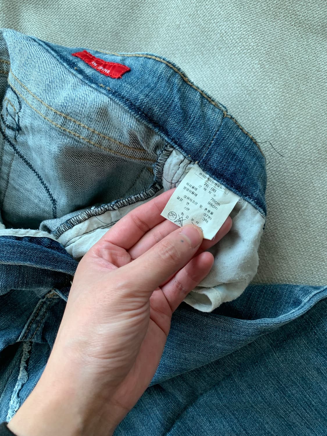 vintage denim pants  상품이미지3