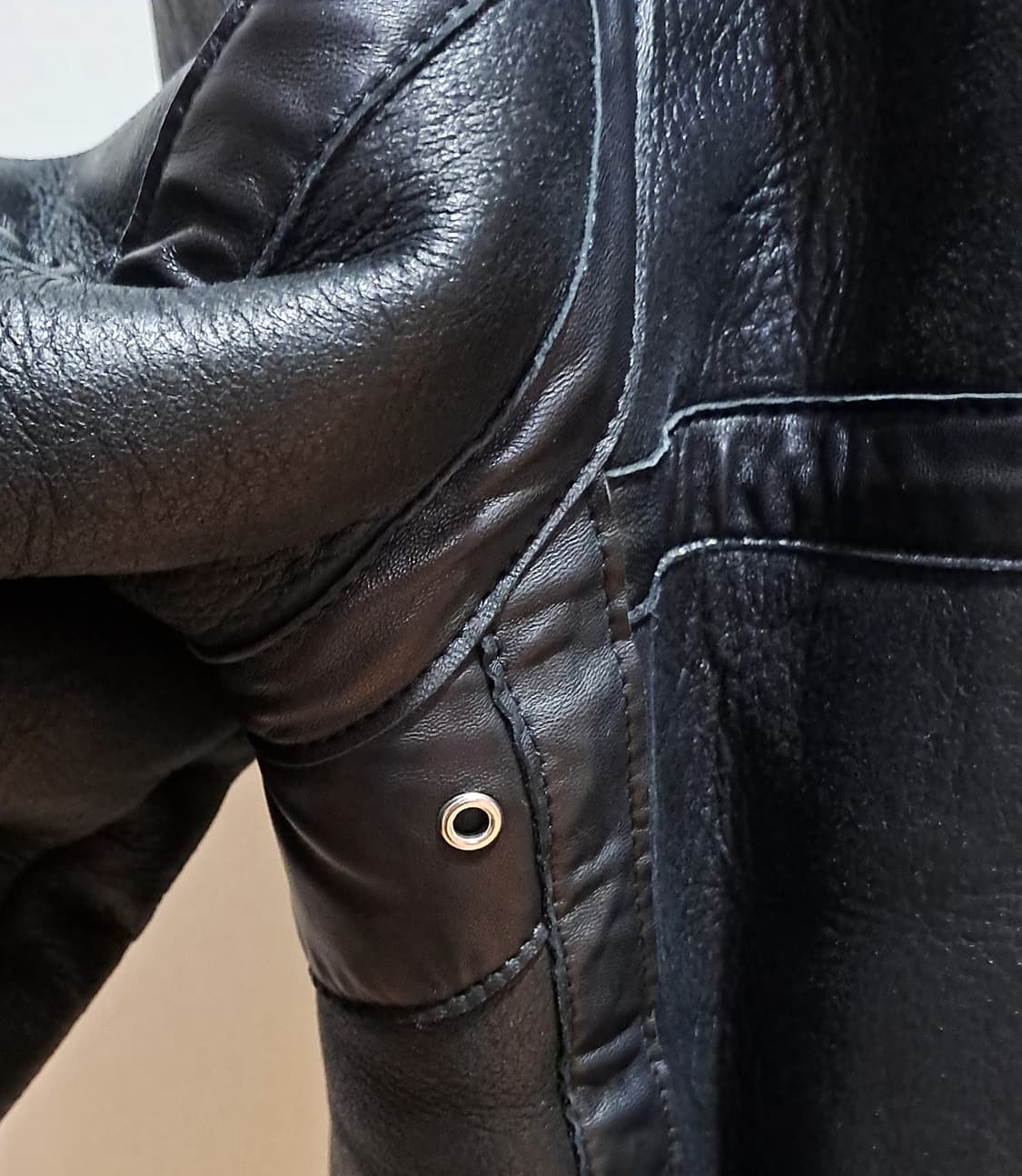 (택포) 양가죽 양털 무스탕 105-110 B455 상품이미지7