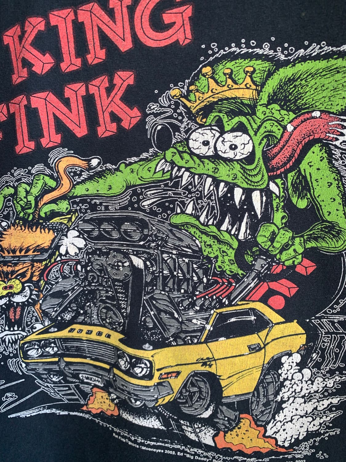 Rat fink 티셔츠 S  상품이미지4