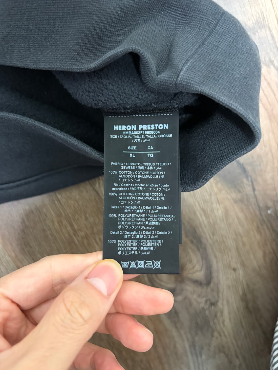 [옷장정리 급처] 헤론 프레스톤 맨투맨 XL 상품이미지2