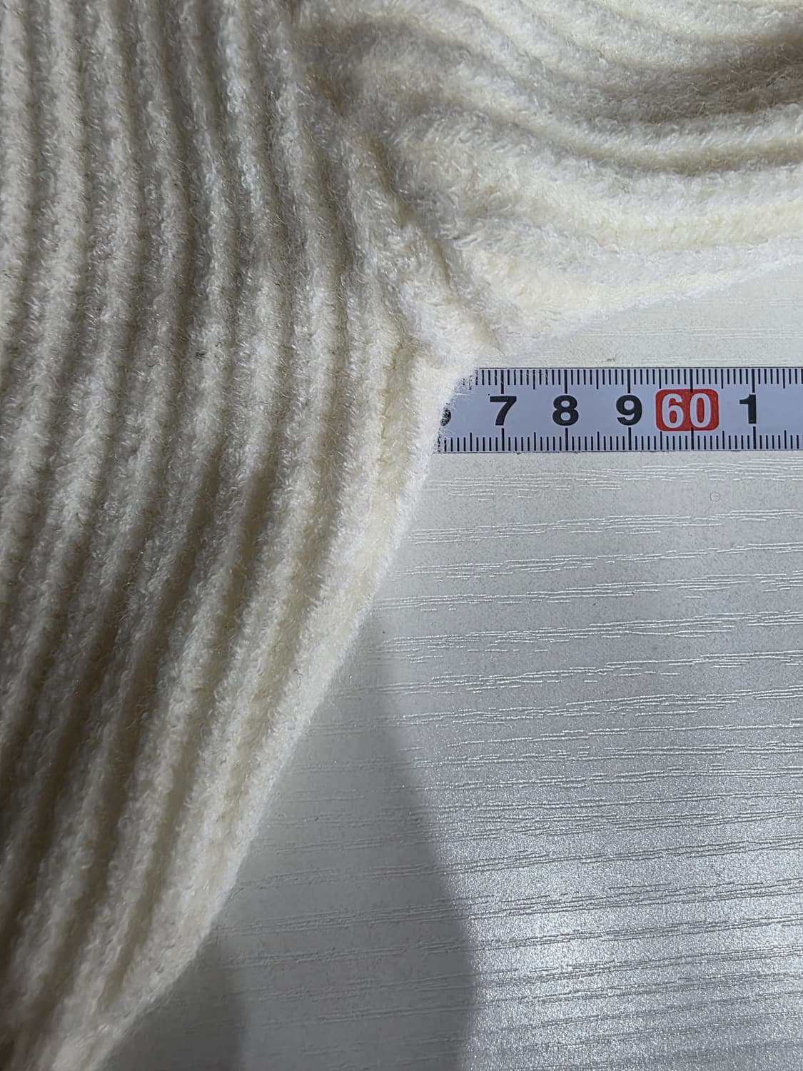 난닝구 크롭 브이넥 카라 니트 Free 상품이미지3