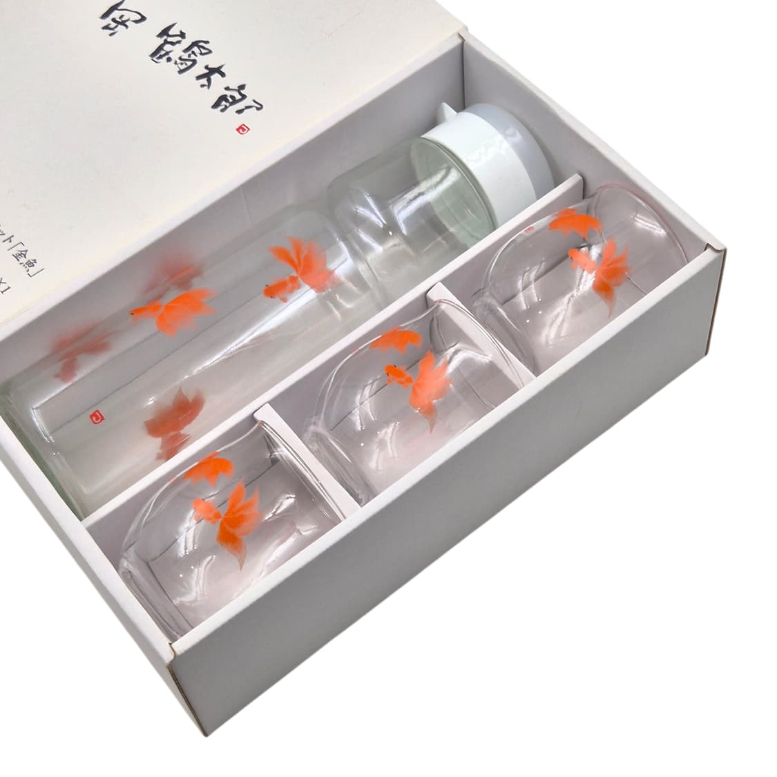 00s 카타오카 츠루타로 어항 금붕어 보틀 세트 상품이미지1