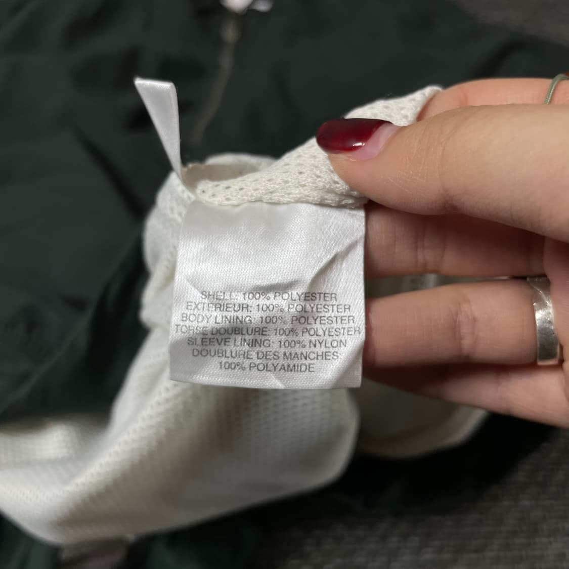  아디다스 카키 폴리 아노락 바람막이 자켓 2XL  상품이미지8