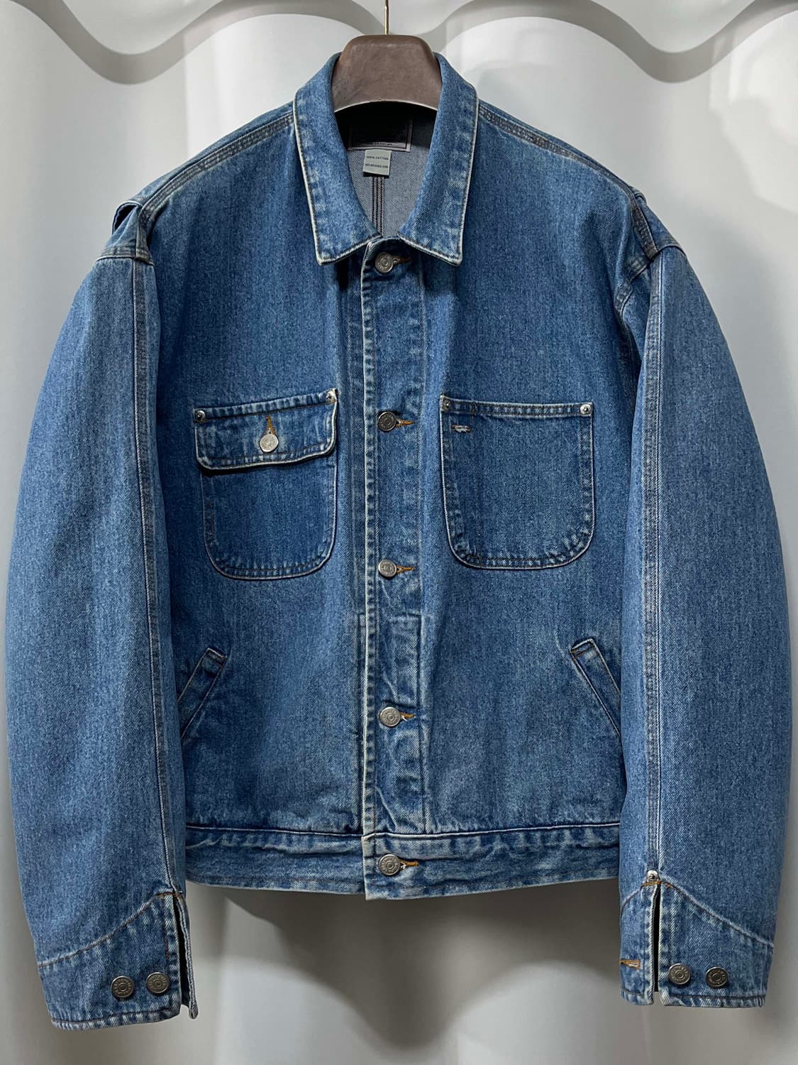 90's 폴로 랄프로렌 usa 덩가리 데님 트러커자켓 상품이미지1