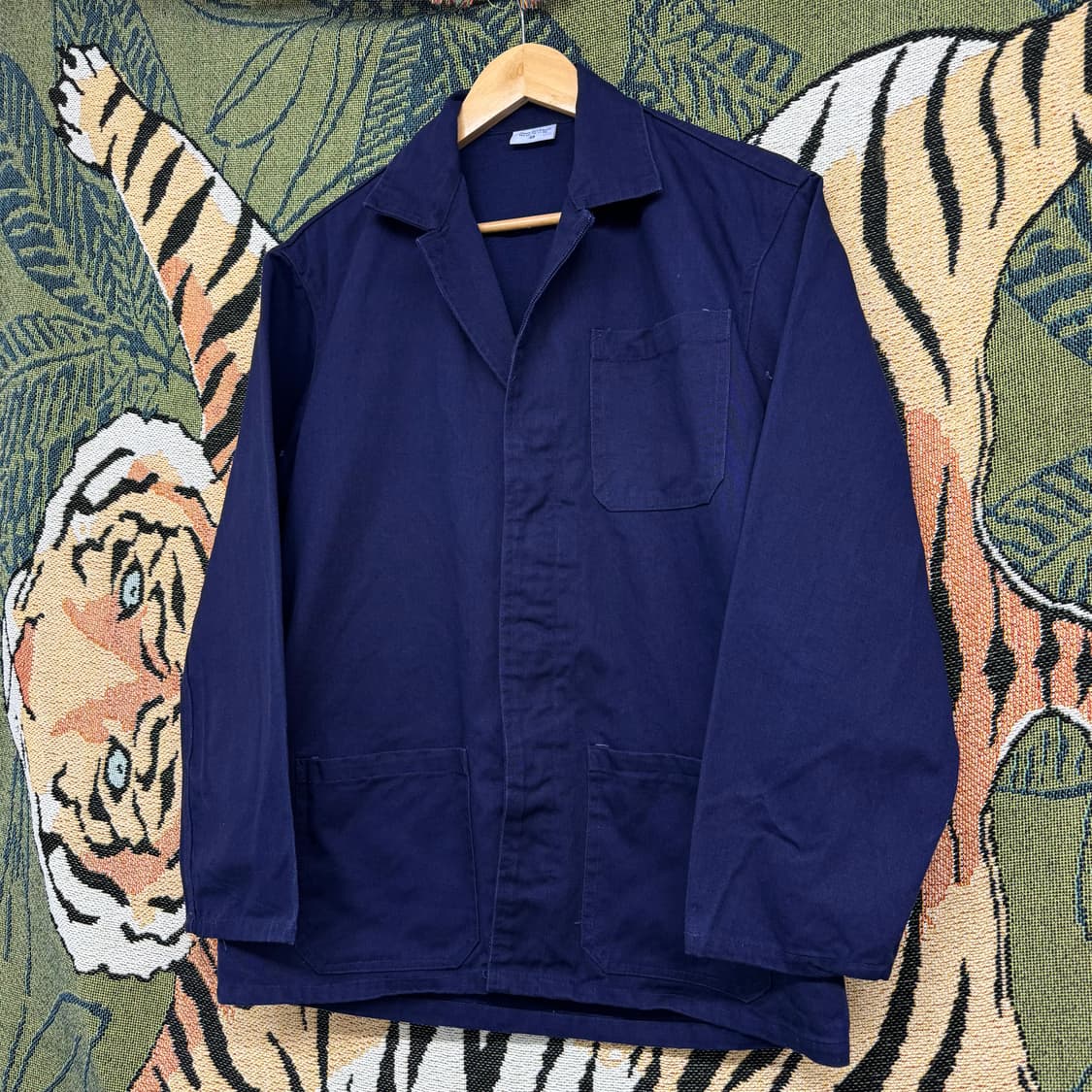 70s 빈티지 프렌치 워크 자켓 (M)   상품이미지2