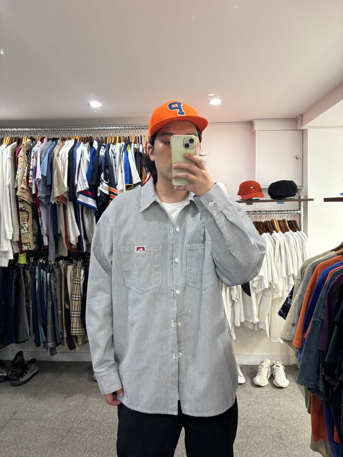 벤데이비스 미제 히코리 워크셔츠 상품이미지6