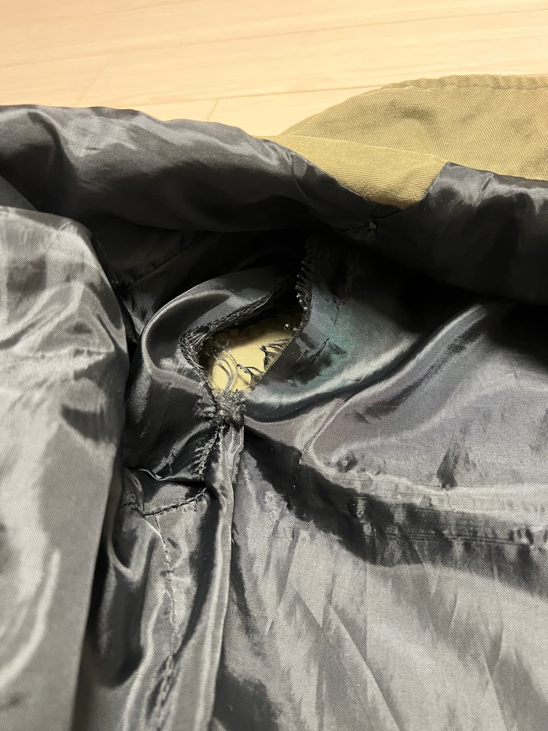 와코마리아st 밀리터리 필드 자켓 야상 올리브 카키 / L 상품이미지8